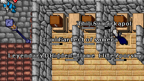 Hidden-flame on screen