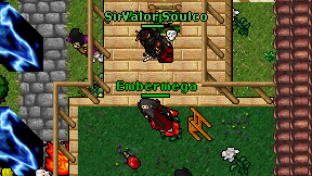Embermega on screen