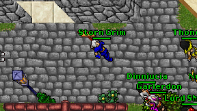 Storn Grim on screen