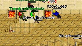 Bobas the Master on screen