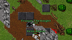 Fronos The Knight on screen