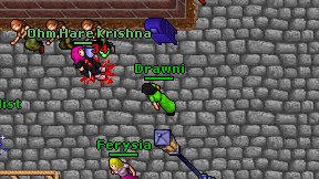 Drawni on screen
