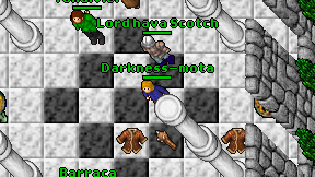 Darkness-mota on screen