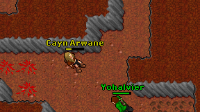 Cayn Arwane on screen
