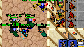 Mustang on screen
