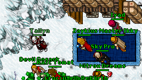 Zaykius on screen