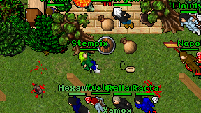 Stempix on screen