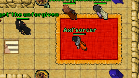 Axl'sorcer on screen