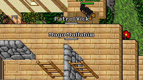 Patrol Vick on screen
