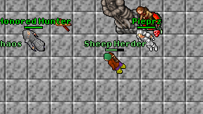 Sheep Herder on screen