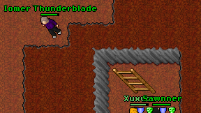 Iomer Thunderblade on screen