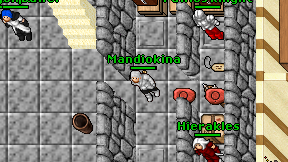 Mandiokina on screen