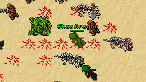 Skaz Aragon on screen