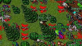 Dzi-dzi on screen