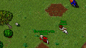 Druid Keth on screen