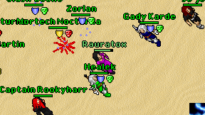 Rauratox on screen