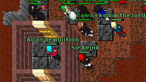 Allan demolition on screen