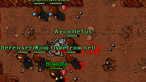 Ayox Hefus on screen