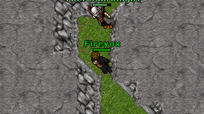 Fireyox on screen