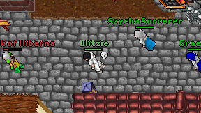 Blitzie on screen