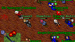 Hamteor on screen