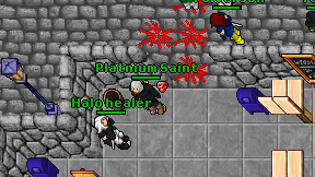 Platnium Saint on screen