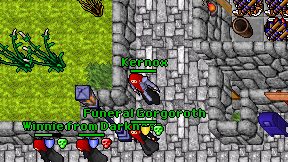Kernox on screen