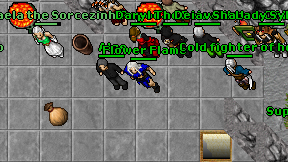 Flower Flame on screen