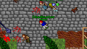 Chadinator on screen