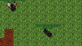 Kakewu Druid on screen
