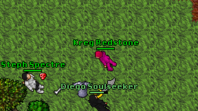 Kreg Redstone on screen