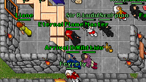 Eternal Flame Master on screen
