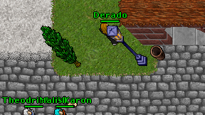Derado on screen