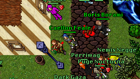 Caellon Feale on screen