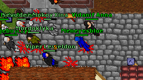 Meneyesblue on screen