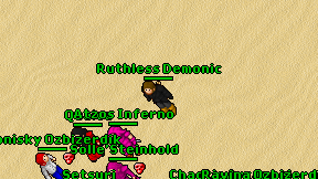 Ruthless Demonic on screen