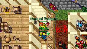Neo of Demon on screen