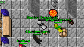 Buster Sorcerer on screen