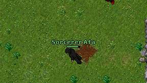 Sorcerer Afa on screen