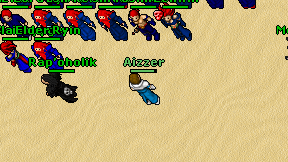 Aizzer on screen