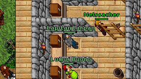 Capitan tarpan on screen