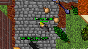 Lazy Leni on screen