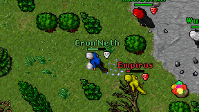 Cron Neth on screen