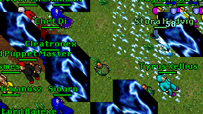 Cleatronex on screen