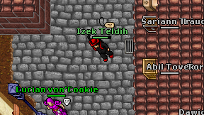 Izek Teldih on screen