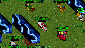 Xadarox on screen