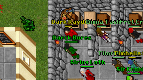 Darck Bores on screen