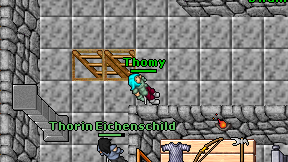 Thomy on screen