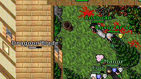 Dragoon'Blade on screen