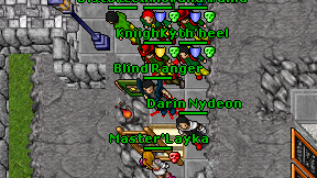 Blind Ranger on screen